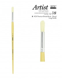 KCK BRISTLE ROUND LONG HANDLE BRUSH - BR 679R #8